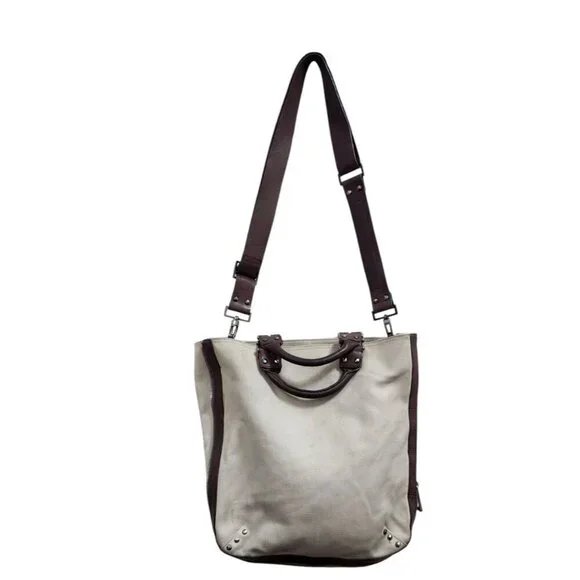 7 For All Mankind Ring Bucket Tote Shoulder Bag - Picture 2 of 16